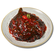 올바른식품 양념 깻잎 무침 장아찌, 500g, 1개