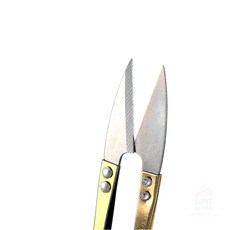 스프링 쪽가위 (금색) 1P, 본상품