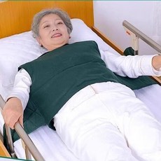 구속 벨트 이탈 낙상 가슴조끼 억제대 침대 묶기 숄더스트랩그린 100kg, 1개, 그린 지퍼 조임복 M (45-60kg)