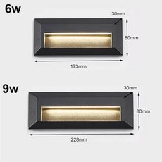 통로 스포트라이트 RGB LED 정원 잔디 램프 6w 야외 방수 IP65 장식 조명 안뜰 마당 빛 12V, 03 warm white, 01 AC110-220V, 01 9W