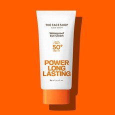 [더페이스샵] 파워 롱래스팅 선 크림 80ml 1개