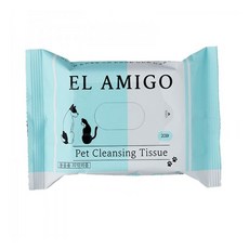 강아지 다용도 티슈 20매 애견 눈물 발 똥꼬 클렌징 jun+5699ta