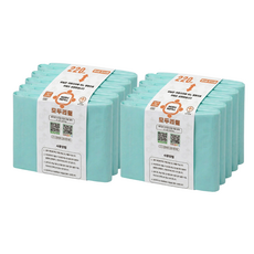 베르데리필 리필 매직캔 호환 리필 쓰레기 봉투 베이비 파우더향 220, 10개, 9L