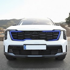 쏘렌토 MQ4 페이스리프트 튜닝 그릴 상단 방충망