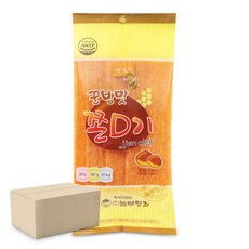 놀부명과 꿀밤맛 쫀드기, 25개, 110g