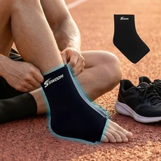 씨움 발목 아이싱 젤슬리브 냉찜질팩 얼음찜질 온찜질 러닝 마라톤 헬스 아이싱젤, 1개, 블랙