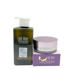 lea mat洗髮護髮套組，輕盈蓬鬆洗髮露，深層滋養髮膜，改善毛躁，展現秀髮活力, 1套