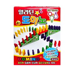 ABC문구 도미노 84pcs 125pcs 203pcs 보드게임, 알라딘 도미노 84pcs, 1개