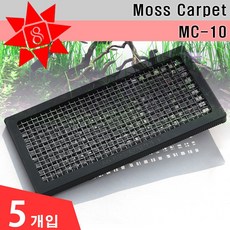 모스카펫 L 5개입(모스활착판 10x5cm) /수족관 어항 수조 용품 수초 장식품 삼각 꾸미기 컴팩트 ADA 소일, 5개