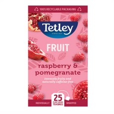 테틀리 라즈베리&석류 티백, 1.75g, 25개입, 4개
