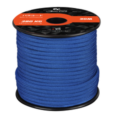 나일론 파라코드 4mm 9가닥 타입 III 30m 텐트 로프 캠핑 로프, 다크 블루