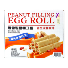 대만 땅콩필링 에그롤, 12개, 20g