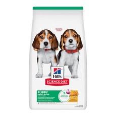 Hills 希爾思 幼犬小顆粒雞肉糙米特調，小型幼犬專用，促進腦部發育，呵護腸道健康, 1個, 幼犬(雞肉與糙米特調食譜)/小顆粒,5.67kg (12.5磅) 限宅配, 5.67kg, 雞肉+米飯