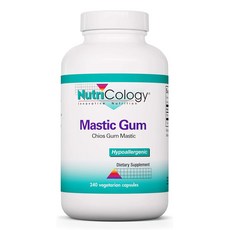 Nutricology 乳香黃連木膠 希俄斯 素食膠囊, 1個, 240錠