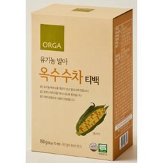 ORGA 유기농 발아 옥수수차, 1개, 10개입, 15g