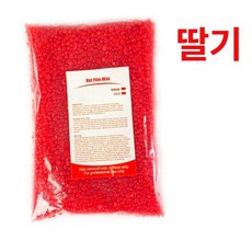 하드왁스 재료 왁싱 셀프 1kg 왁스 제모, 딸기, 1개