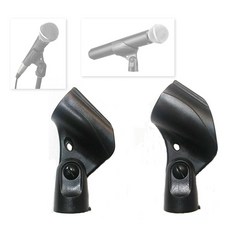 슈어 SM58 / SM57 / Beta58 유선 마이크 홀더, A25D, 1개