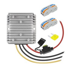 DC 12V/24V ~ 5V 15A 스텝다운 컨버터 - 전압 레귤레이터 벅 전원 공급 변압기, DC 12V to 24V 10A, DC 12V to 24V 10A