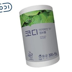 코디 점보롤 1겹 이지파인 식당 병원 300mx4롤 1팩 OC_0208TG
