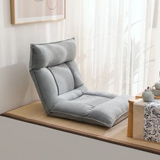 접이식소파베드 1인용 원룸 쇼파베드 폴딩 소파베드, 파인벨벳 라이트그레이 헤드+등받이