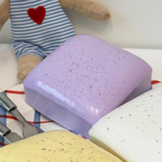 손맛 말랑퐁신모찌볼 말랑이 스퀴시볼 스트레스완화, 1개, 말랑퐁신모찌볼 퍼플