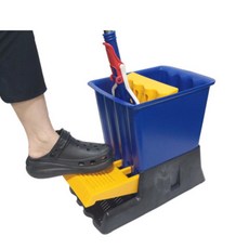 대걸레 밀대걸레 발로밟는 헹굼 물짜는기계 탈수력좋은 짤수기 관공서 빌딩