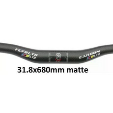 탄소 MTB 핸들바 자전거 무광택 로드 드롭바 라이저바 카본 핸들 손잡이 부품, 5 matte 680mm