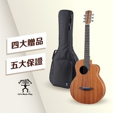 aNueNue M2E Newborn Bird 旅行吉他 桃花心木 合板 附原廠袋, 1個, M2 無拾音器版