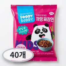 푸디버디 까망 짜장면 91g