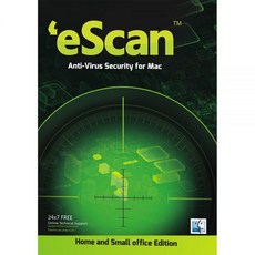 안티바이러스 MAC 3 사용자 2년 다운로드용 eScan, 안티바이러스 MAC 3 사용자 2년 다운로드용 eSca