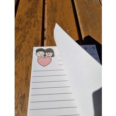 곰신 뜯어쓰는 패드 편지지 100장 곰시니 군인 커플 훈련소 꾸나 편지, 해군