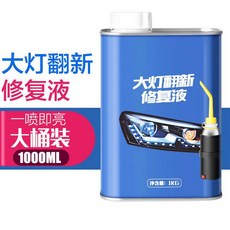 자동차 헤드라이트 복원 키트 스크래치 제거 코팅 세트 라이트 수리 공구, 17  1000G 코팅액 훈제포트 미포함