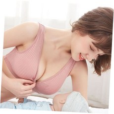 여성속옷 여자속옷 심리스 코튼 똑딱이 수유브라