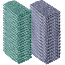 손걸레 먼지제거걸레 미소진 초극세사 경편바둑걸레 40cmx60cm 10매입 초극세사행주, 그레이, 본상품