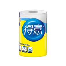 得意 廚房紙巾 捲筒紙巾, 1箱, 48捲