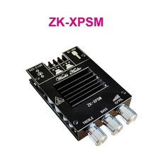 오디오 전력 증폭기 스테레오 서브우퍼 클래스 디지털 앰프홈 시어터용, [04] ZK-XPSM, 1개