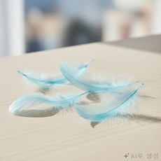 한이용품2 하늘 깃털 꾸미기 깃털재료 드림캐쳐깃털 인테리어깃털