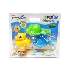 첨벙첨벙 삼총사 목욕놀이 태엽완구 물놀이 nar+1268yI