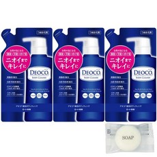 250ml + [3개 세트] 로트 제약 데오코 약용 데오도란트 바디 클렌즈 리필 덤