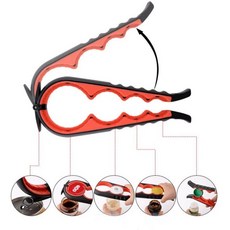 손목편한 만능 뚜껑 병따개 다용도 멀티 오프너 올인원 병따개, 1개, 블랙