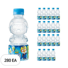 팔도 뽀로로 샘물 250ml, 280개