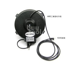 買工具-Network Cable Reel 自動伸縮網路線輪座 網路線自動收線捲線器 CAT6*5M 台灣製造「含稅」, 1個, 黑色, 5m