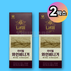 라이필 와인비니거 2박스, 15ml