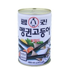 펭귄 고등어 통조림, 400g, 1개