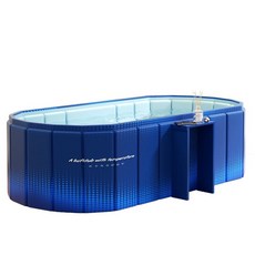 特大浴缸, 1個, 靜謐藍