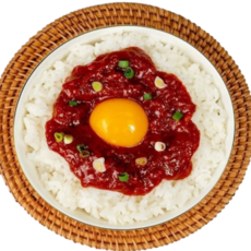 한밥 통당 약 4마리 분량 맛있는 순살 양념게장 순살 양념 간장 세트, 300g, 1개