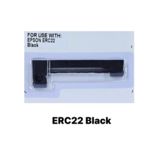 EPSON 리본 카트리지 ERC-22 M180 M190 POS기 도트프린터기, 1개, ERC22 검정