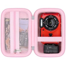 RAIALL Kodak PIXPRO WPZ2 견고한 방수 충격 방지 방진 디지털 카메라용 카메라 케이스 수중 사진 여행 가방 USB 케이블 어댑터 및 SD 카드에 맞는 추, RAIALL Kodak PIXPRO WPZ2 견고한 방