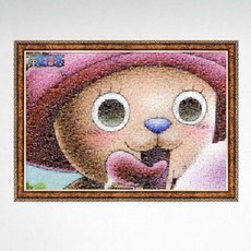 치마 인테리어 사진 모자이크 조각퍼즐 원피스 쵸파 액자세트 직소 1000조각 14488EA 1(pc), 1개