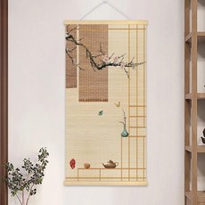 라이트 럭셔리 LED 조명 현관 장식 그림 복도 벽화 벽걸이 심플 모던 고급, 01 A, 03 40X80CM, 01 Remote dimming, 색상: 1. D / 크기: A. 40X80CM